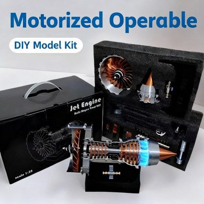 Aircraft Turbofan Engine Model DIY Assembly Kit – TR900
