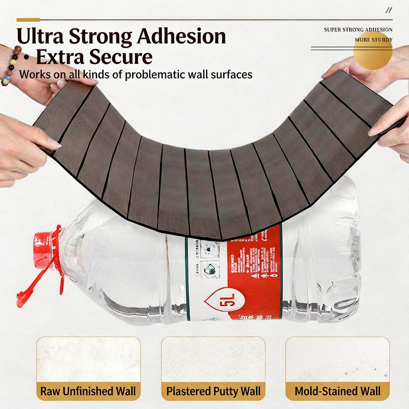 Peel & Stick Fluted Wall Panel Roll