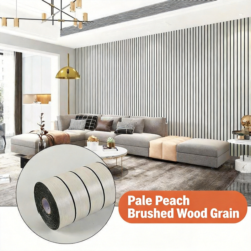 Peel & Stick Fluted Wall Panel Roll