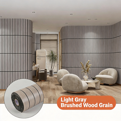 Peel & Stick Fluted Wall Panel Roll