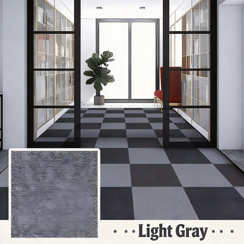 Self-Adhesive Interlocking Carpet Mats