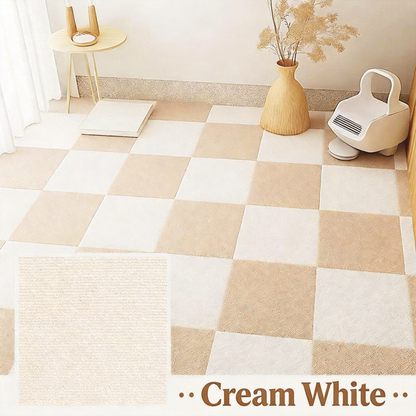 Self-Adhesive Interlocking Carpet Mats