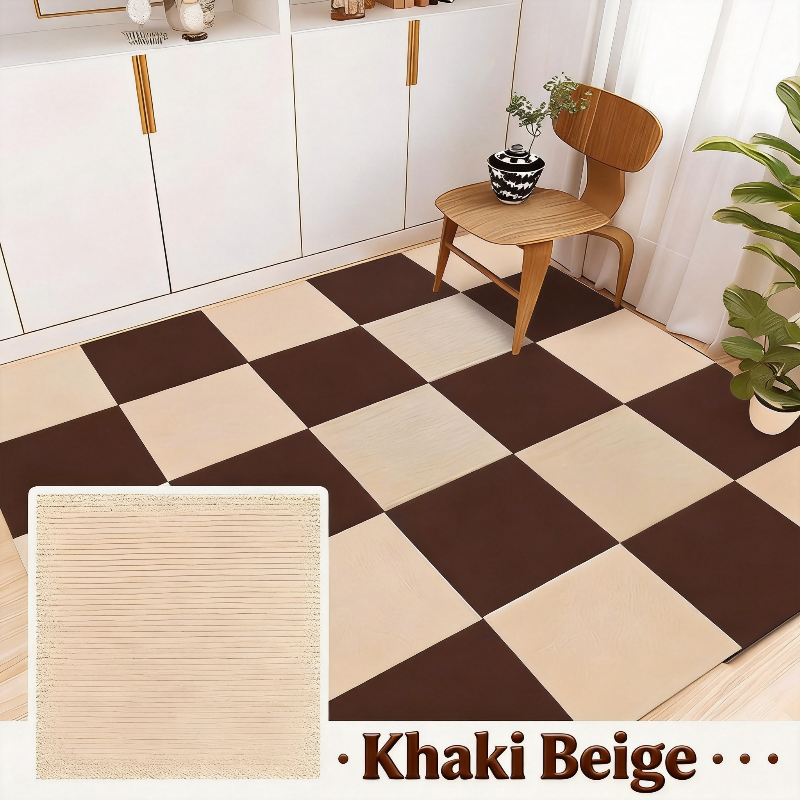 Self-Adhesive Interlocking Carpet Mats