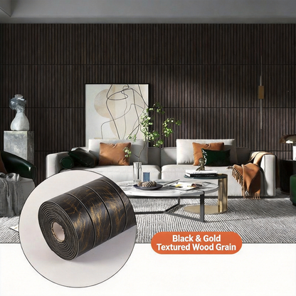 Peel & Stick Fluted Wall Panel Roll