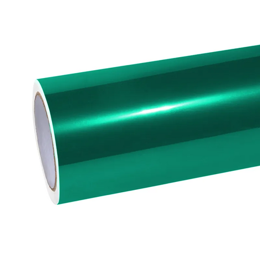 Gloss Metal Emerald Green Car Vinyl Wrap