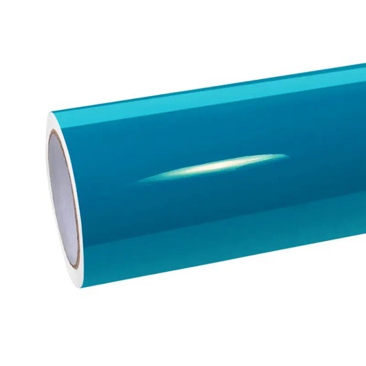 Quality TPU Super Gloss Miami Blue Car Vinyl Wrap  For Sale |