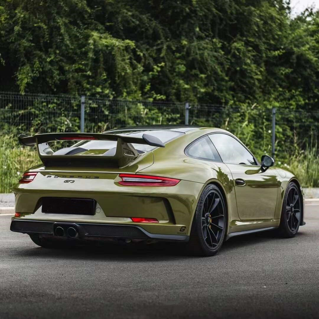 Quality Super Gloss Reseda Green Car Vinyl Wrap  For Sale |