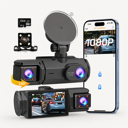 HD Car Dash Cam w/ 32GB – Crystal Clear