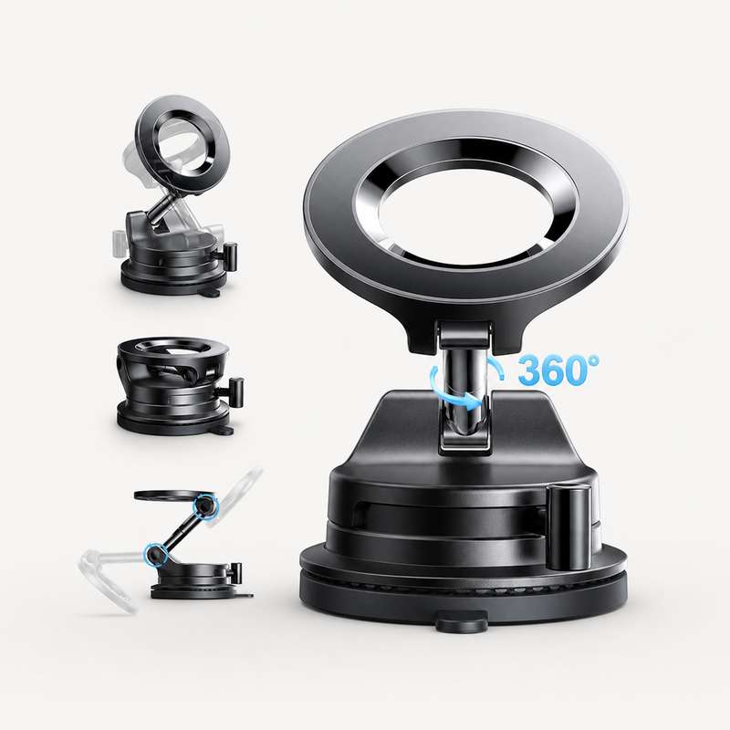 Vacuum Phone Mount for Car Accessories