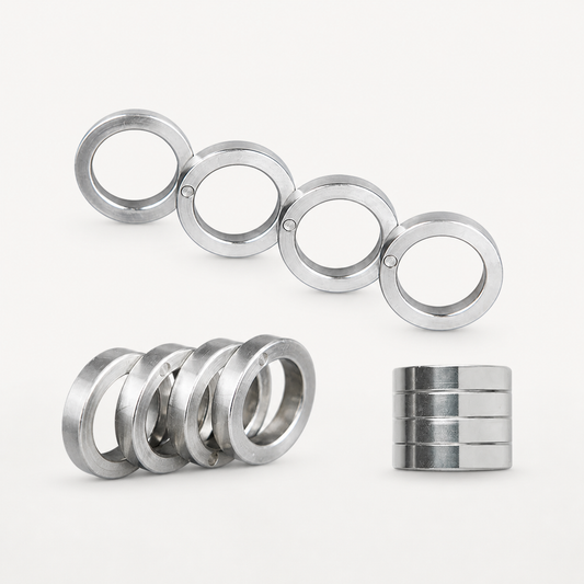 Steel Foldable Four-Finger Defense Ring