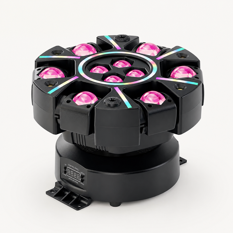 120W RGBW Moving Head Light Strobe