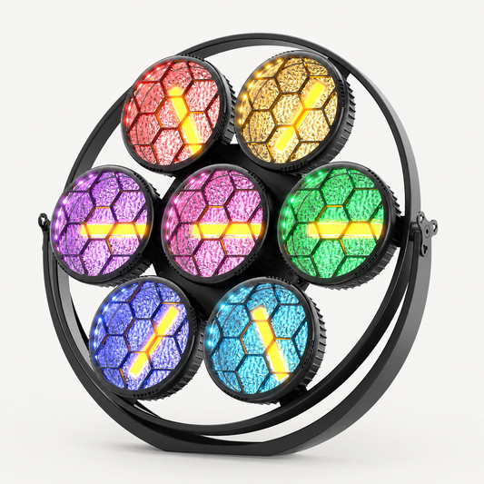 350W 7-LED COB Linear Vintage Light
