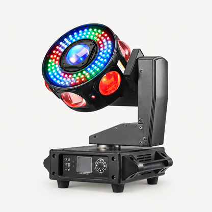 160W RGBW Beam Moving Head Light 3-Axis LED