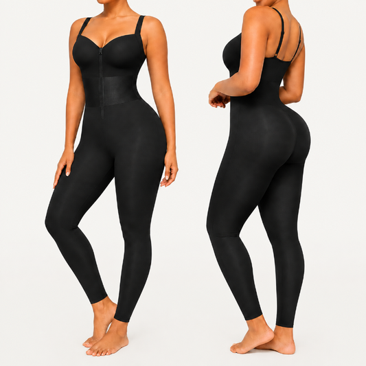 AirSlim ElasticFuse Zipper Shaping Jumpsuit