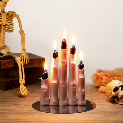 Halloween Scary Finger Candles – 5 Pack