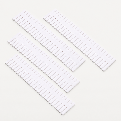 4-Pack Tall Drawer Divider Adjustable Drawer Organizer