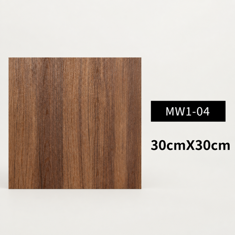 Self-Adhesive Wood Grain Floor Tiles