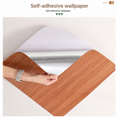 Self-Adhesive Wood Grain Floor Tiles
