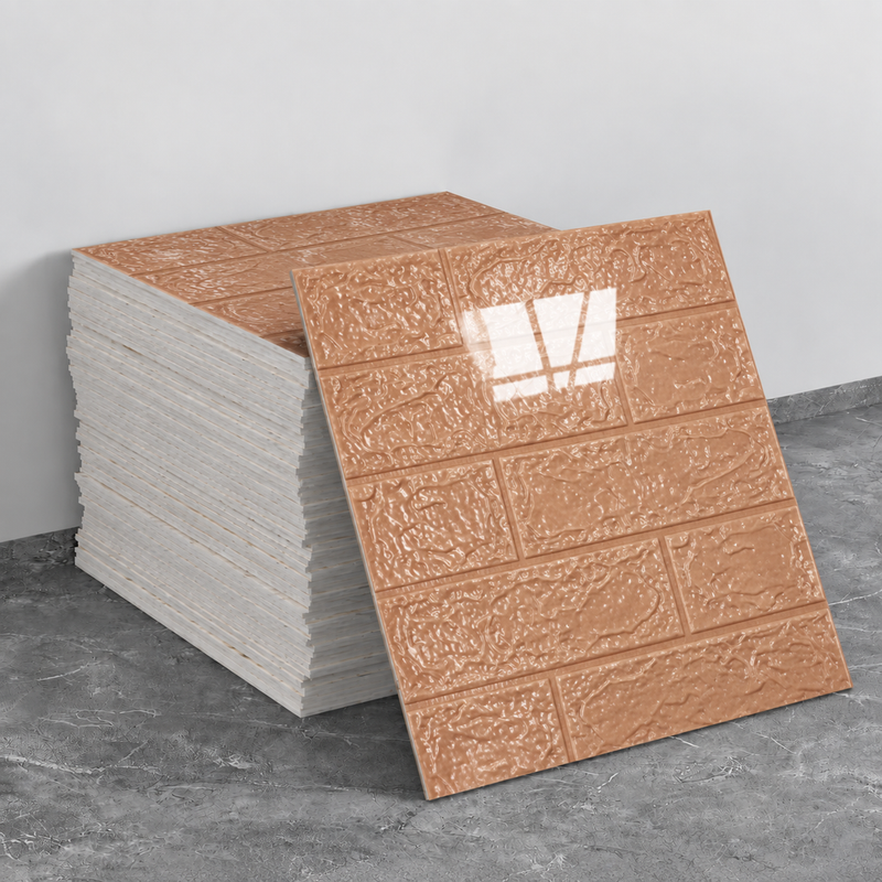 Peel & Stick 3D Brick Foam Wall Panels