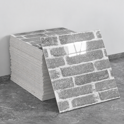 Peel & Stick 3D Brick Foam Wall Panels