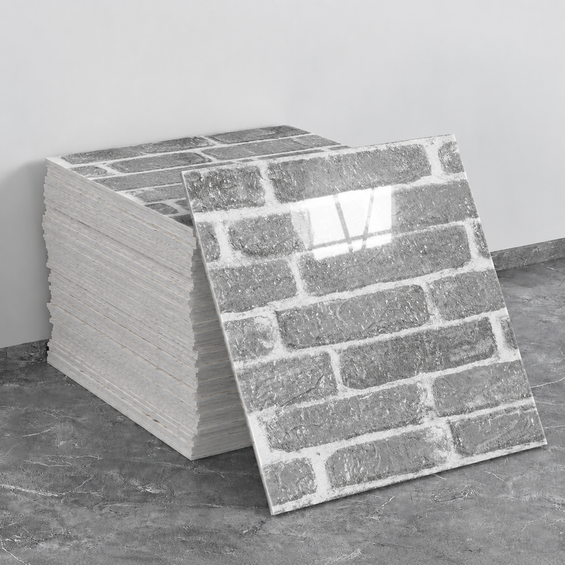 Peel & Stick 3D Brick Foam Wall Panels