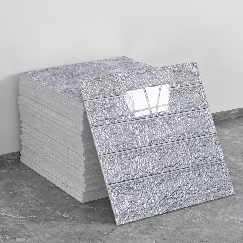 Peel & Stick 3D Brick Foam Wall Panels