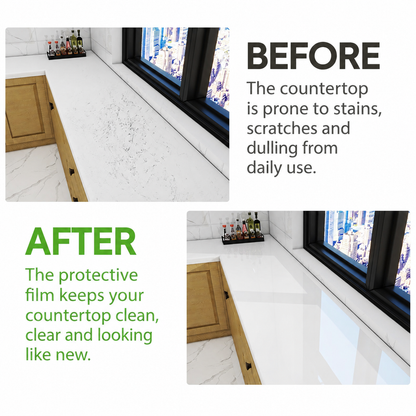 Clear PET Kitchen Surface Protective Film